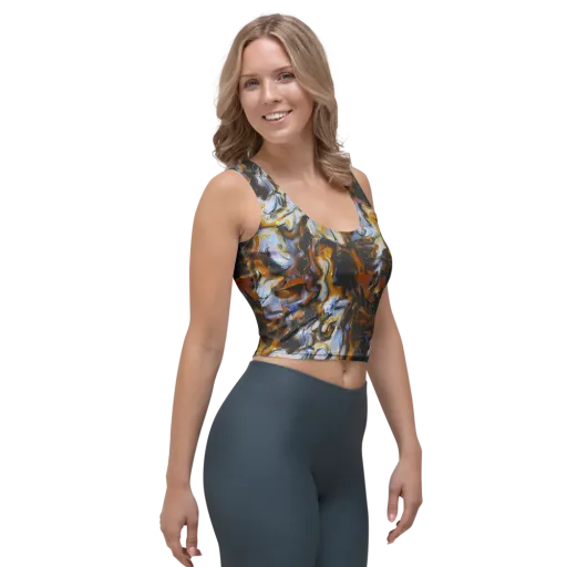Ember Eclipse on a Crop Top