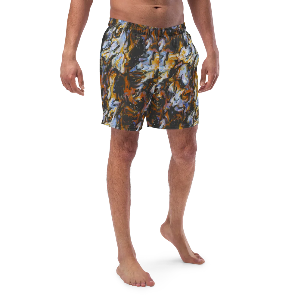 Ember Eclipse on Swim Trunks — Front