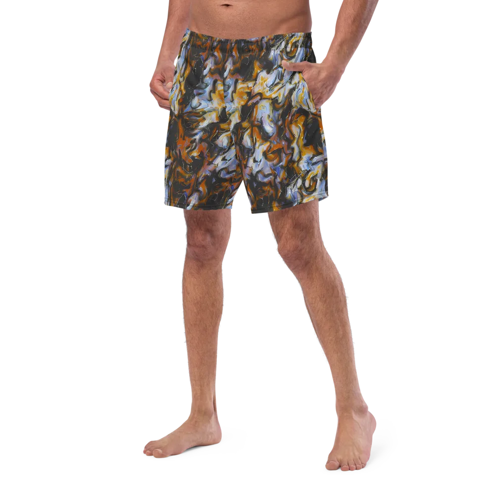 Ember Eclipse on Swim Trunks — Left Front