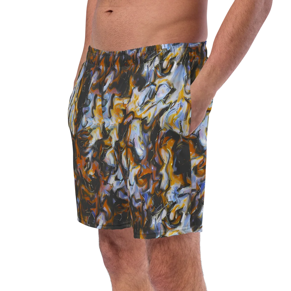 Ember Eclipse on Swim Trunks — Left Front