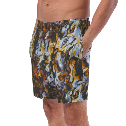 Ember Eclipse on a Swim Trunks