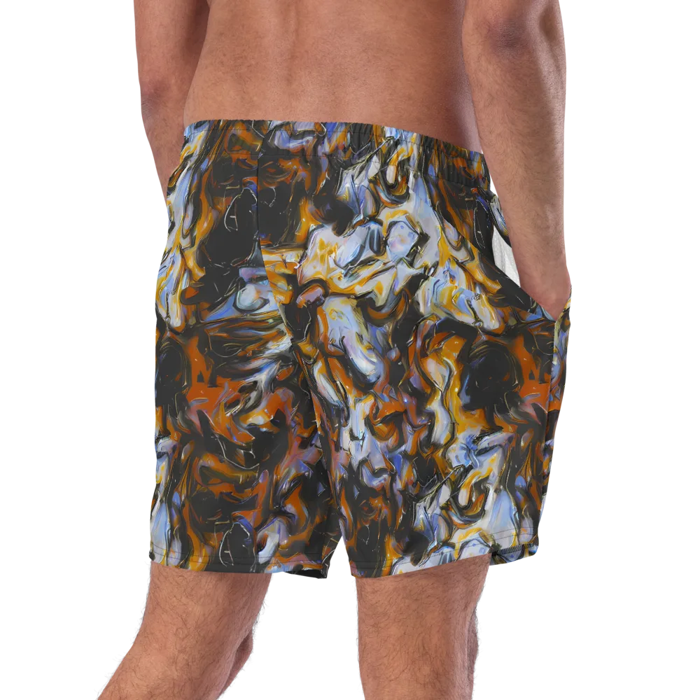Ember Eclipse on Swim Trunks — Right Back