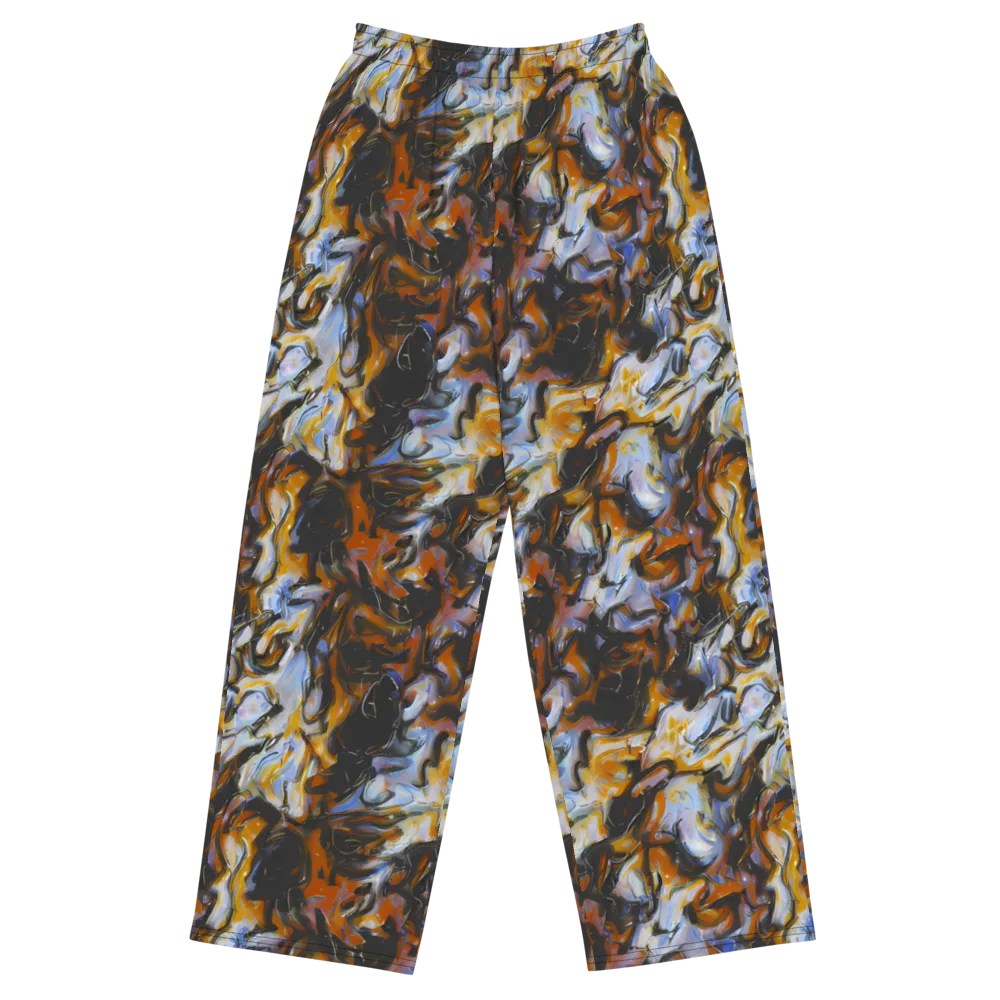 Ember Eclipse on Wide-Leg Pants — Front