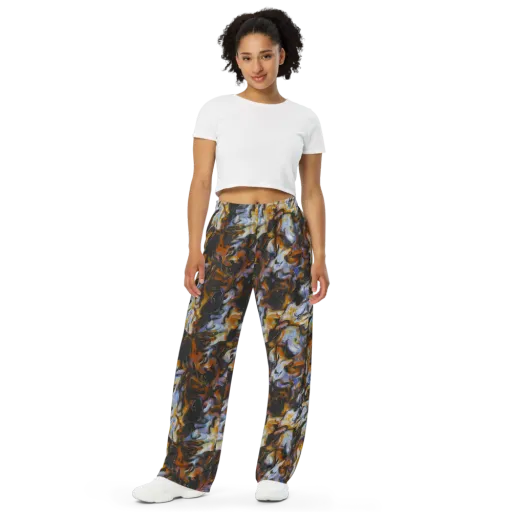 Ember Eclipse on a Wide-Leg Pants