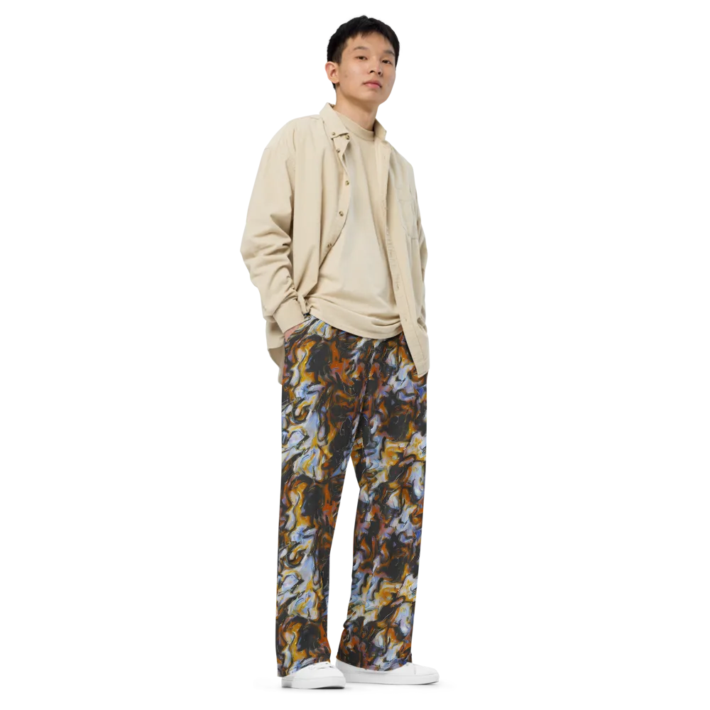 Ember Eclipse on Wide-Leg Pants — Right Front