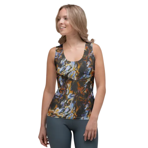 Ember Eclipse on a Women's Tank Top