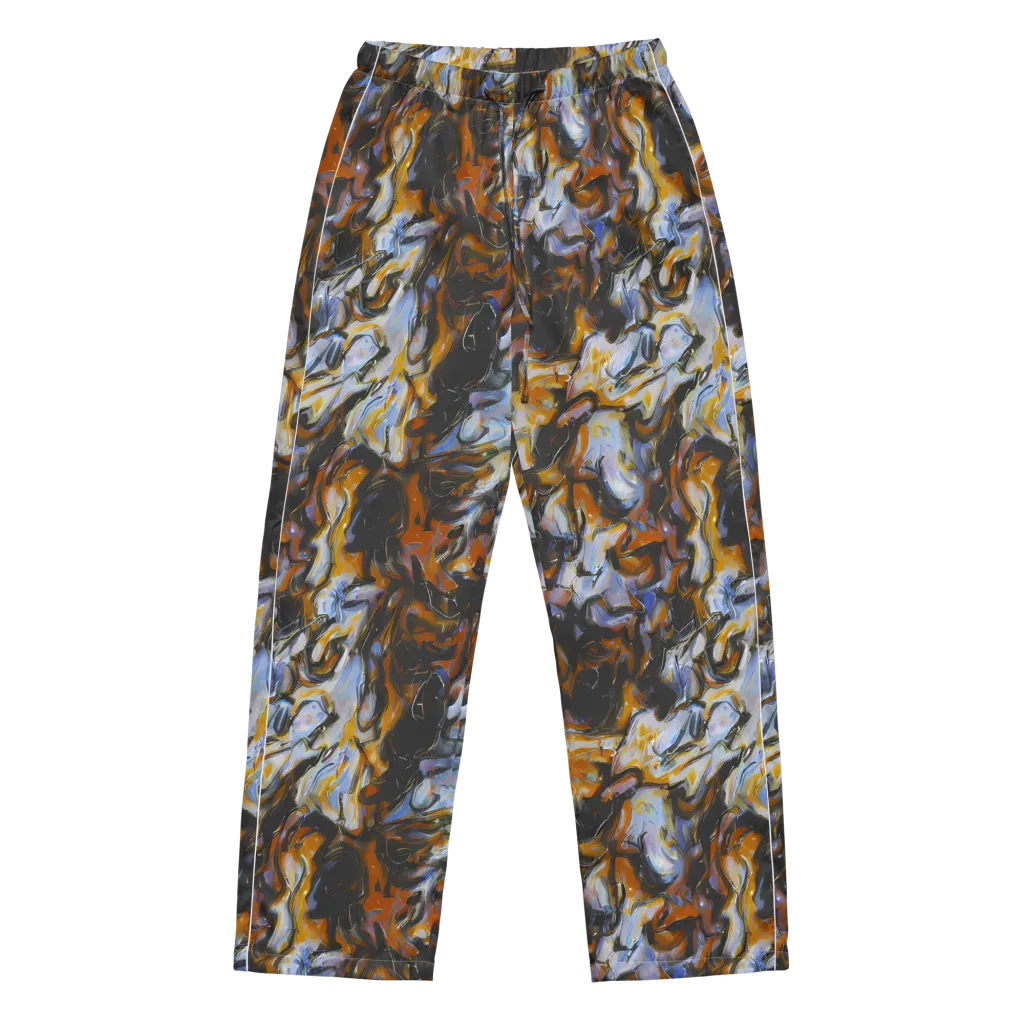Ember Eclipse on Women's Pajama Pants — Front