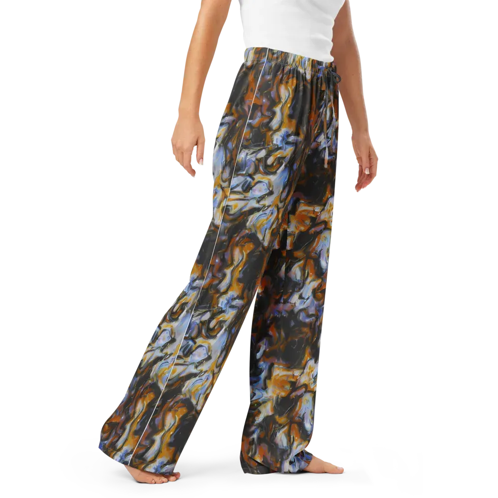 Ember Eclipse on Women's Pajama Pants — Right Front