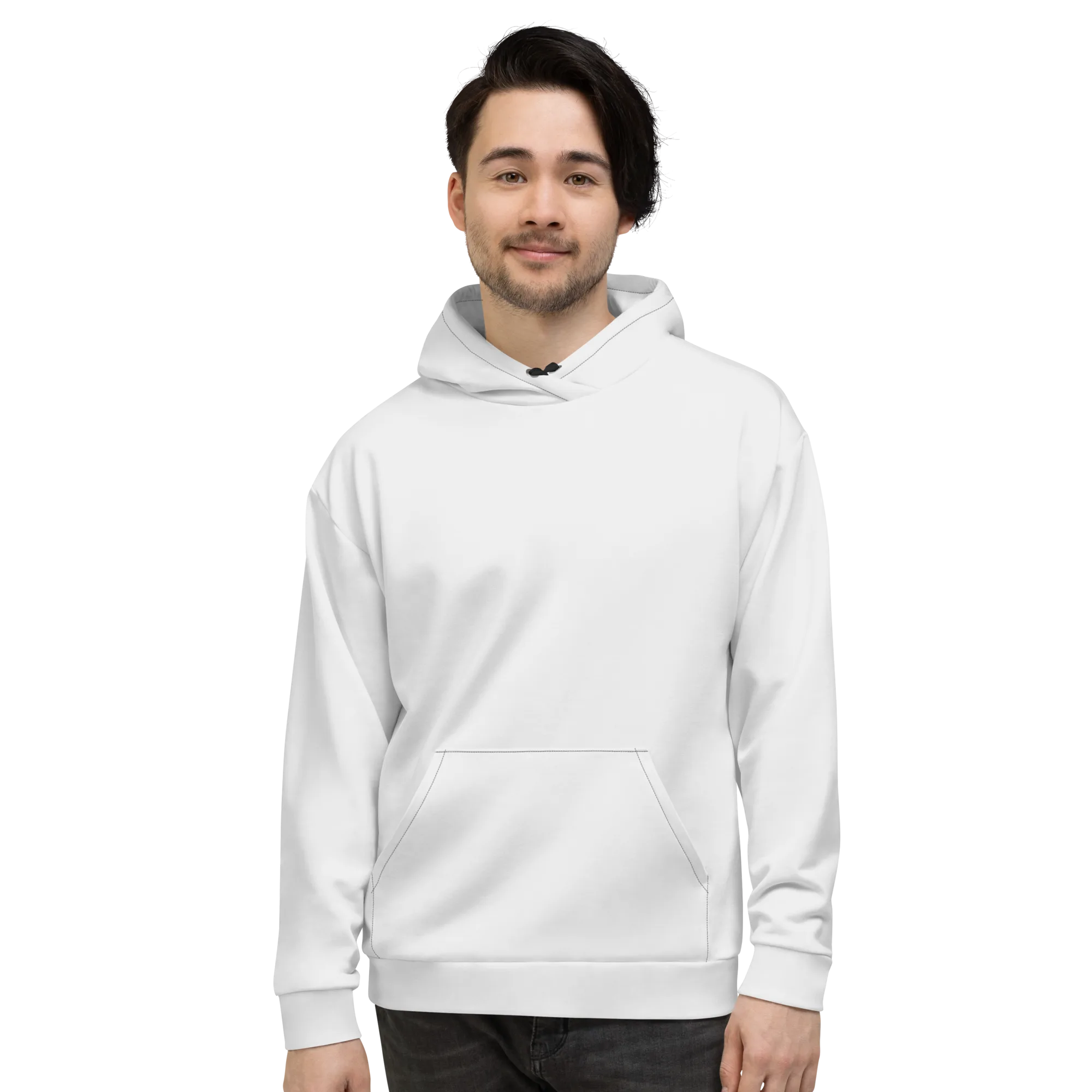 Cobalt Marigold on Hoodie — Garment