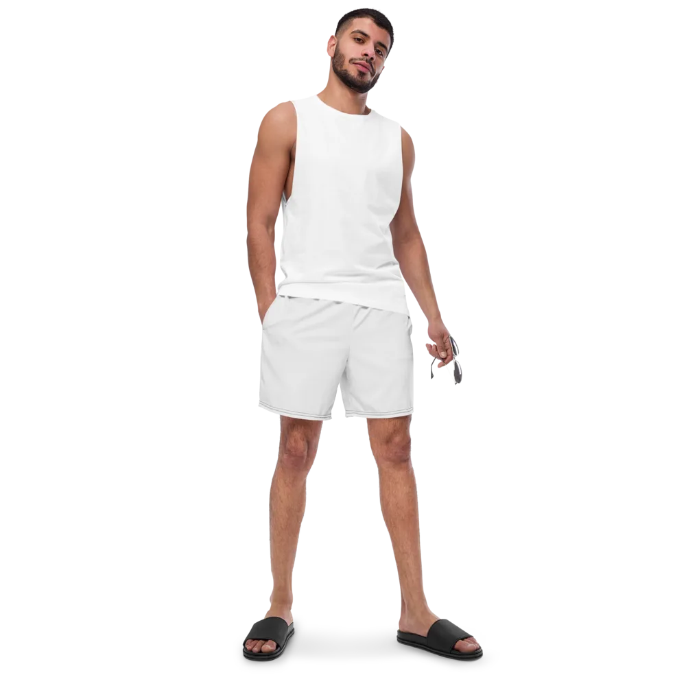 Brutalist Labyrinth on Swim Trunks — Garment