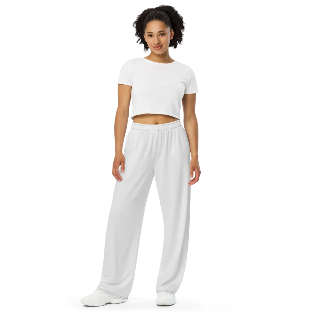 Corgi Snowglobe on Wide-Leg Pants — Garment