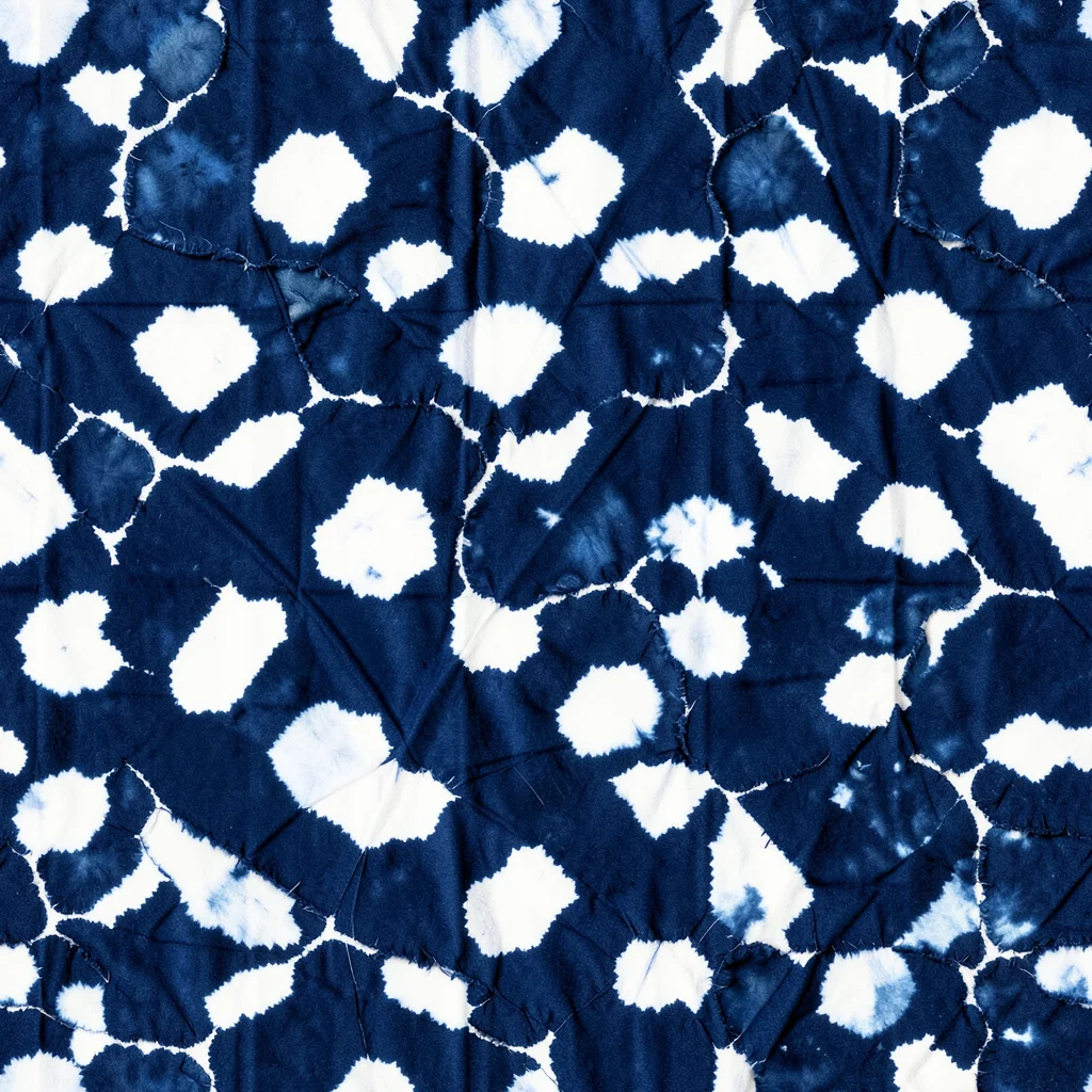The Shibori Midnight pattern