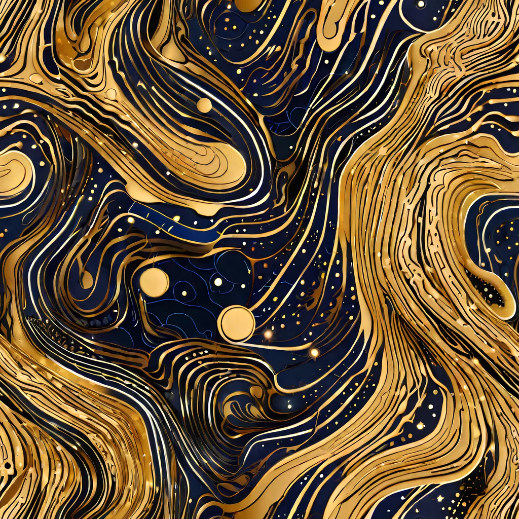 The Midnight Aurum pattern