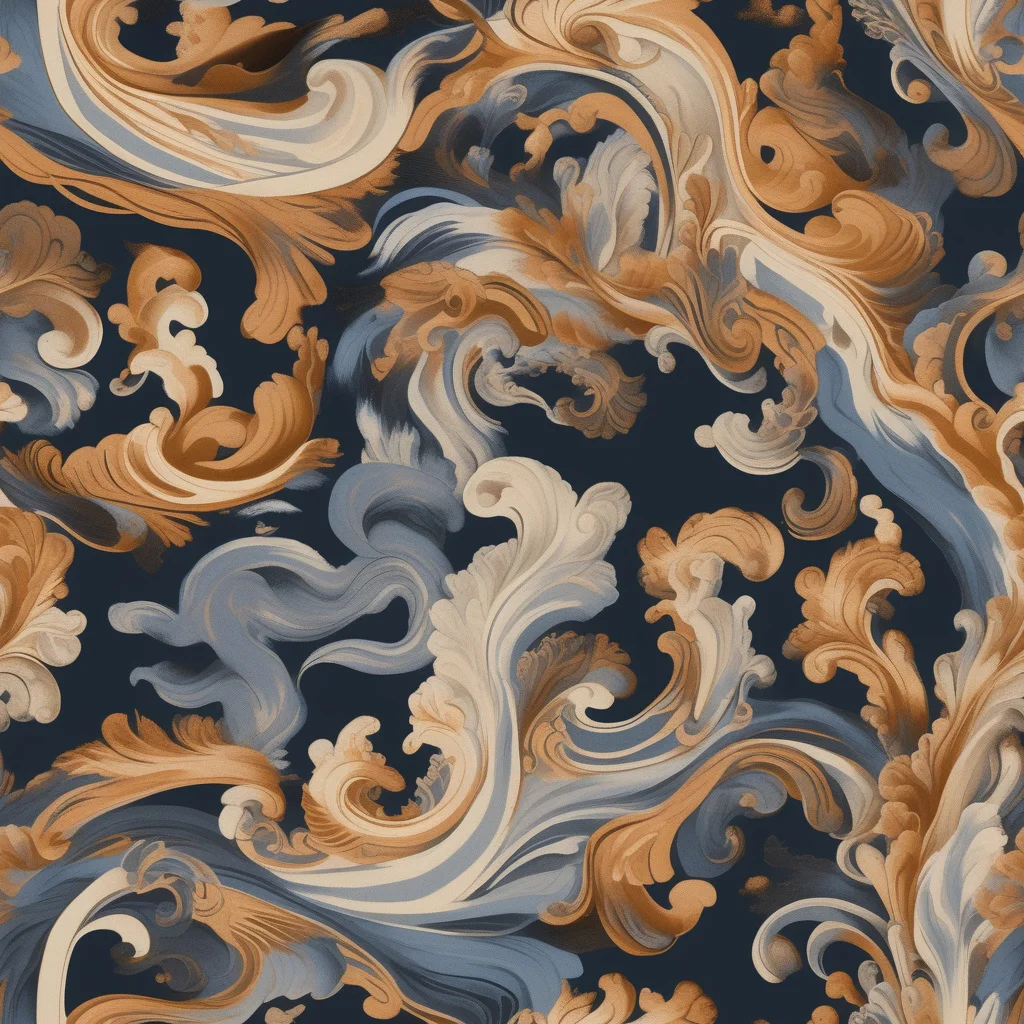 The Rococo Tide pattern