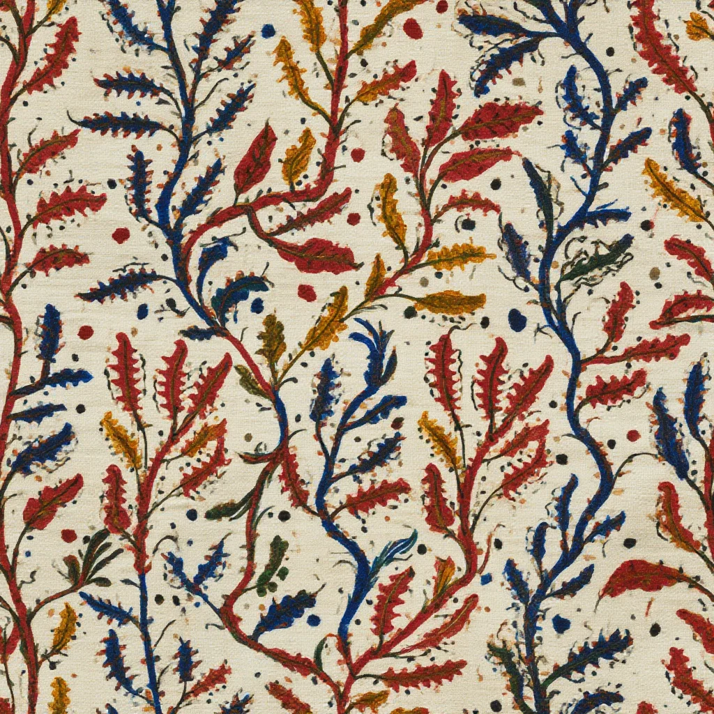The Crimson Seaweed pattern