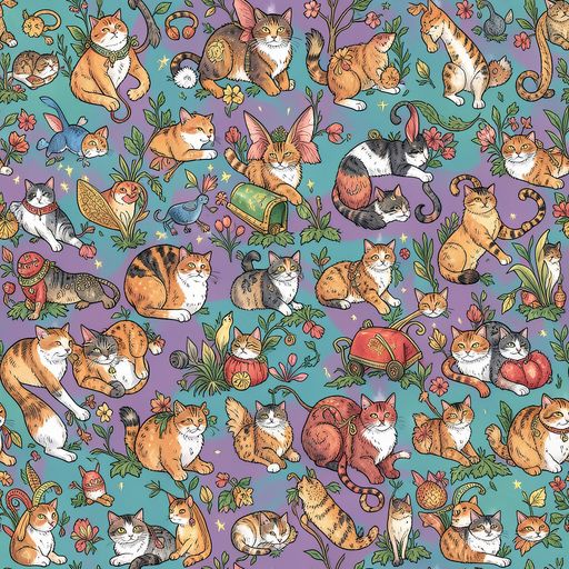 The Feline Garden pattern