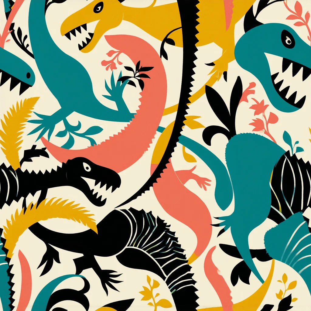 The Tealfang Garden pattern
