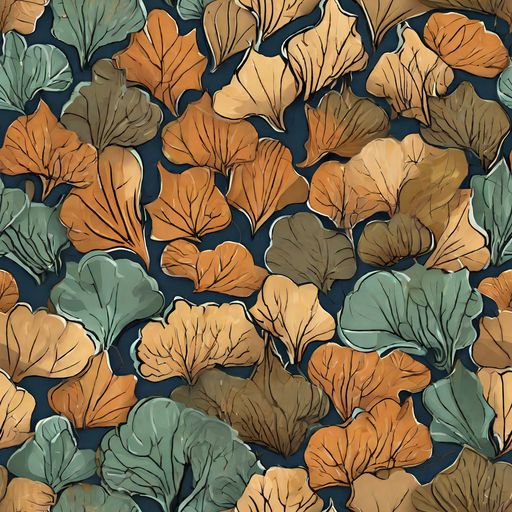 The Midnight Foliage pattern