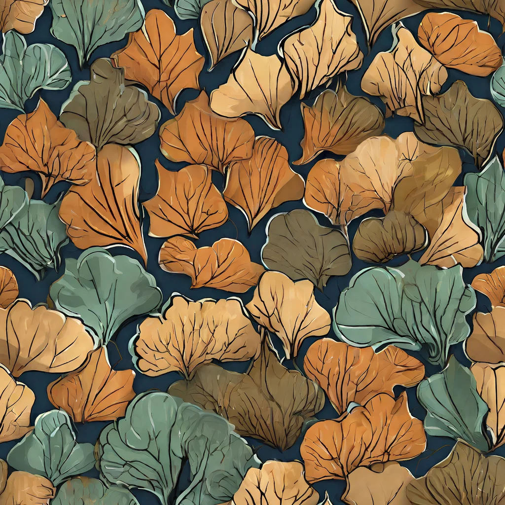 The Midnight Foliage pattern