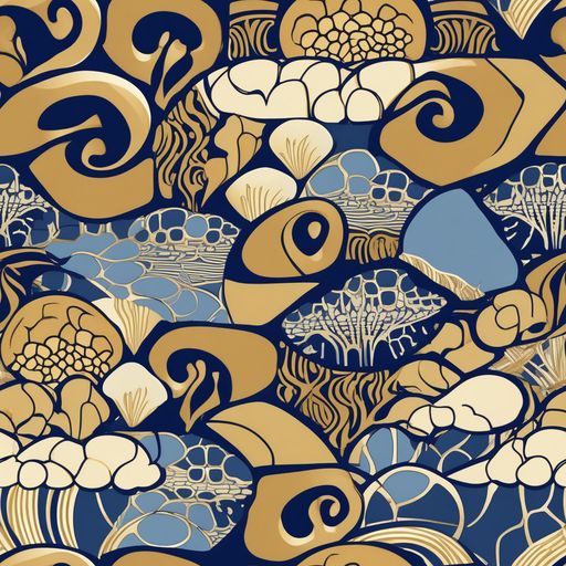 The Art Nouveau Reef pattern