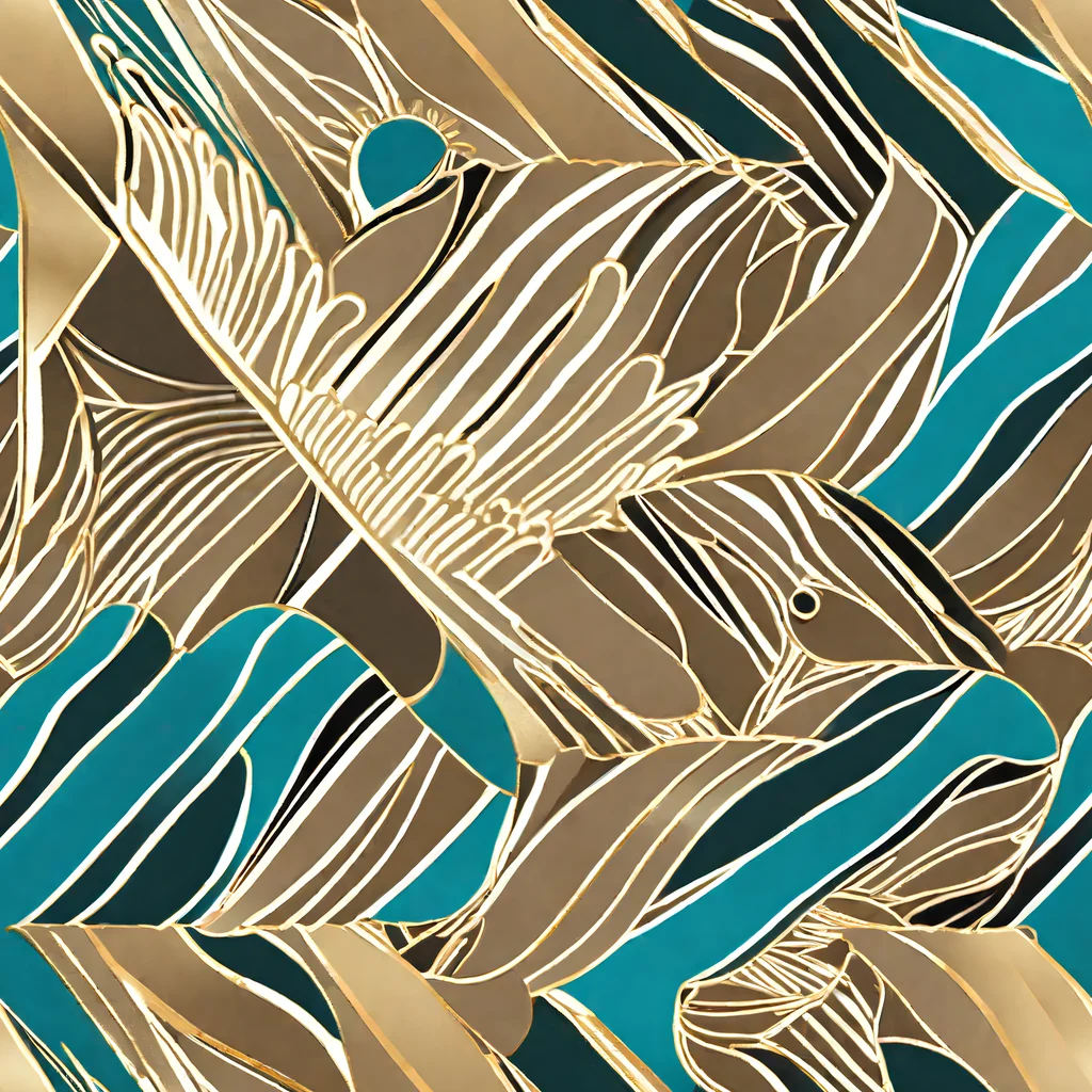 The Gilded Frond pattern