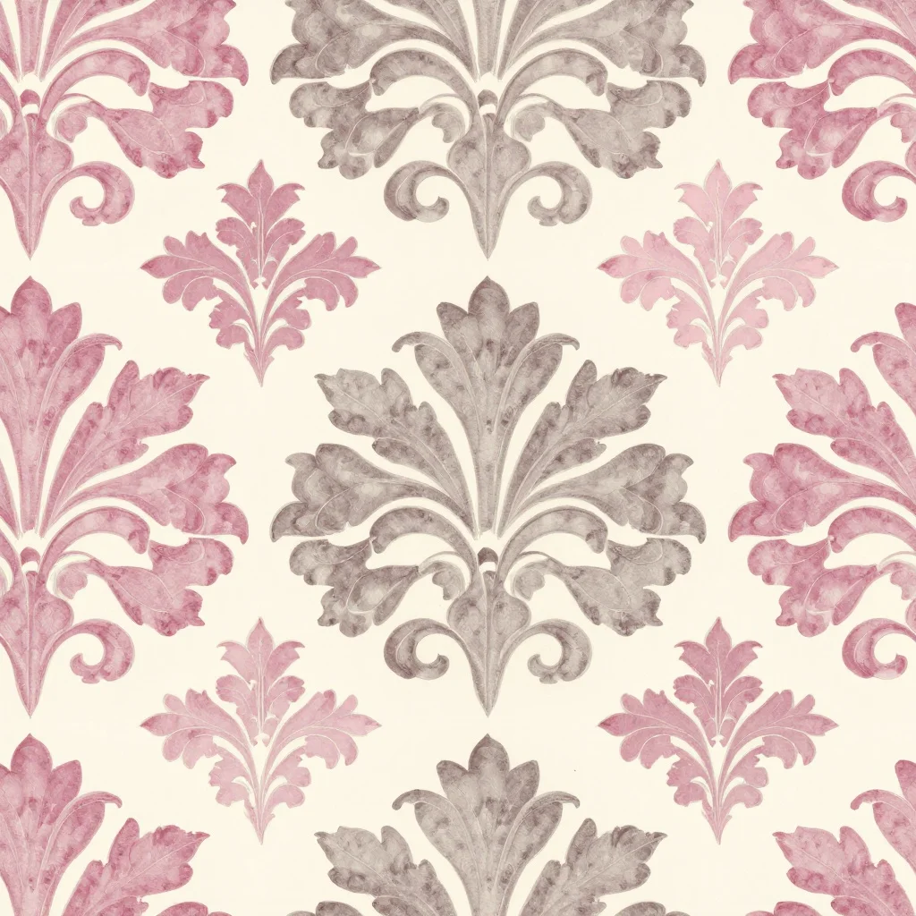 The Rosewater Acanthus pattern