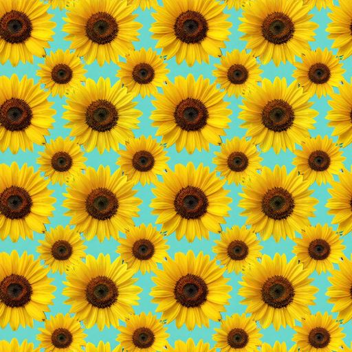 The Sunflower Symphony pattern