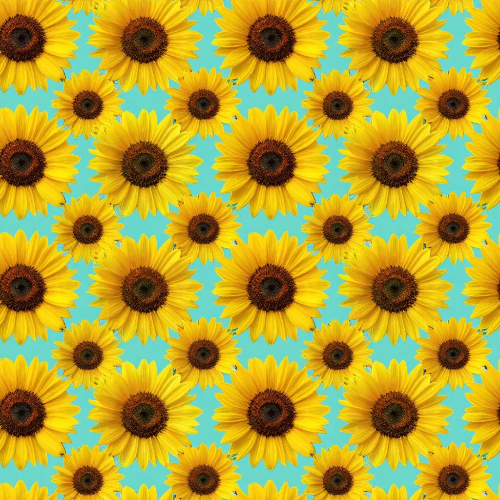 The Sunflower Symphony pattern