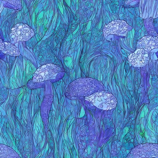 The Mooncap Meadow pattern