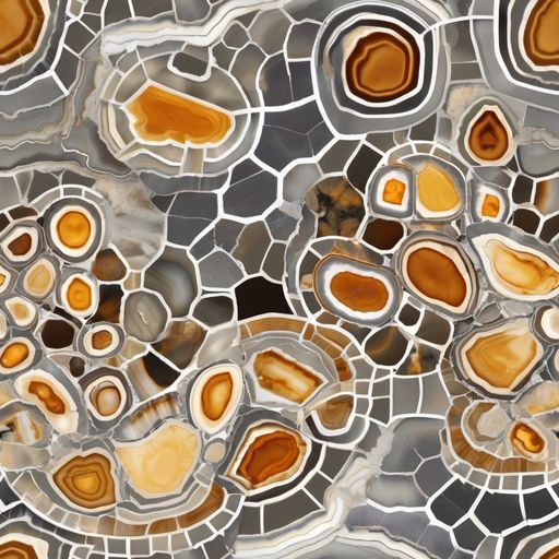 The Amber Geode pattern