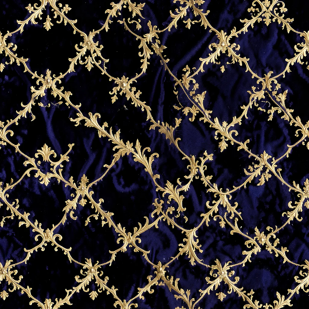 The Nocturne Damask pattern