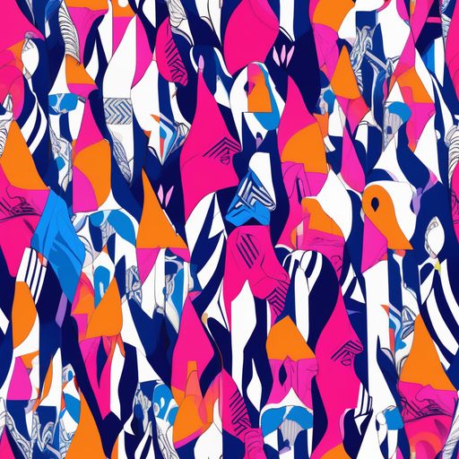 The Neon Couture pattern
