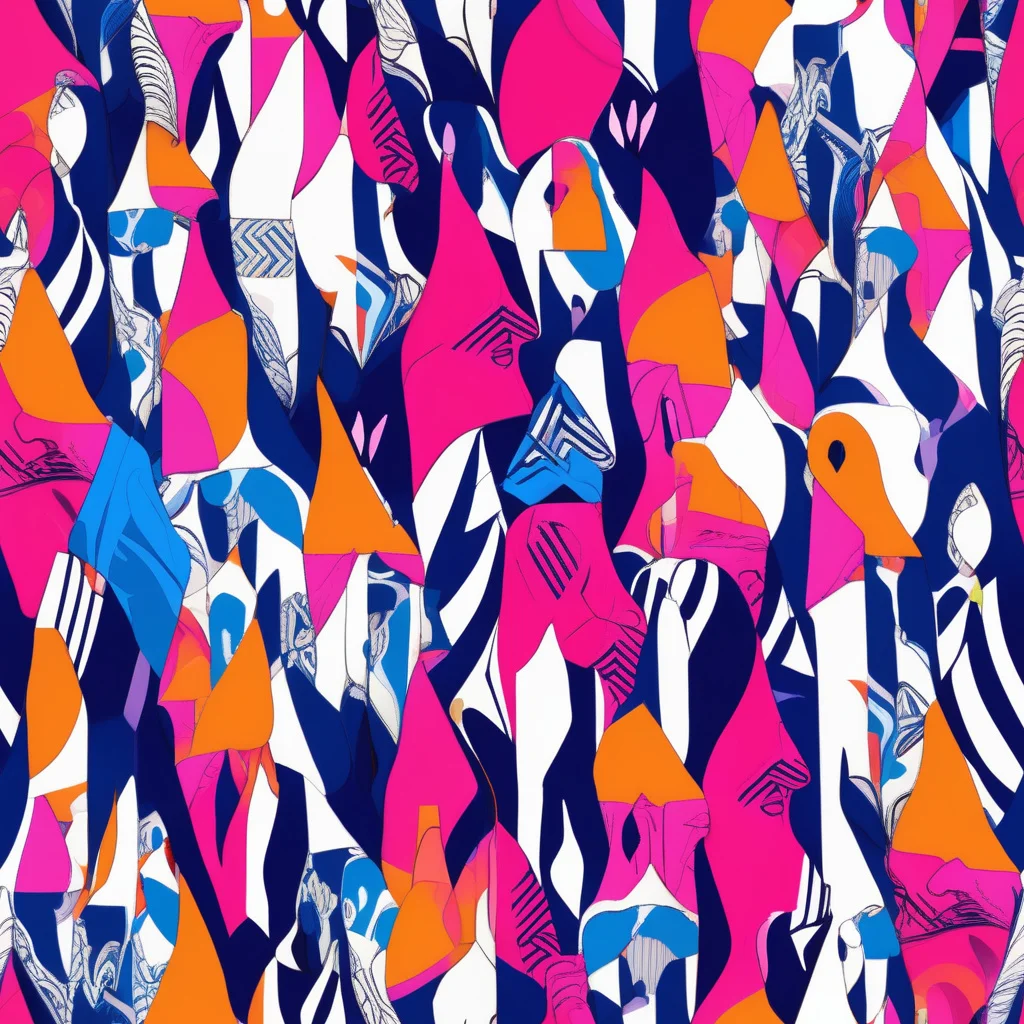 The Neon Couture pattern