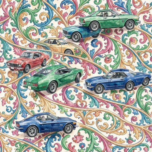 The Rococo Roadster pattern