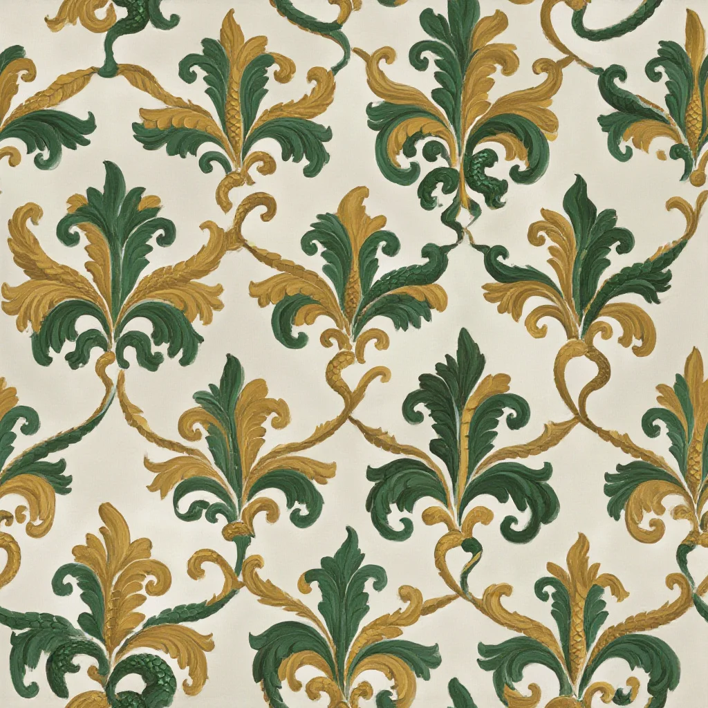 The Olive Rocaille pattern