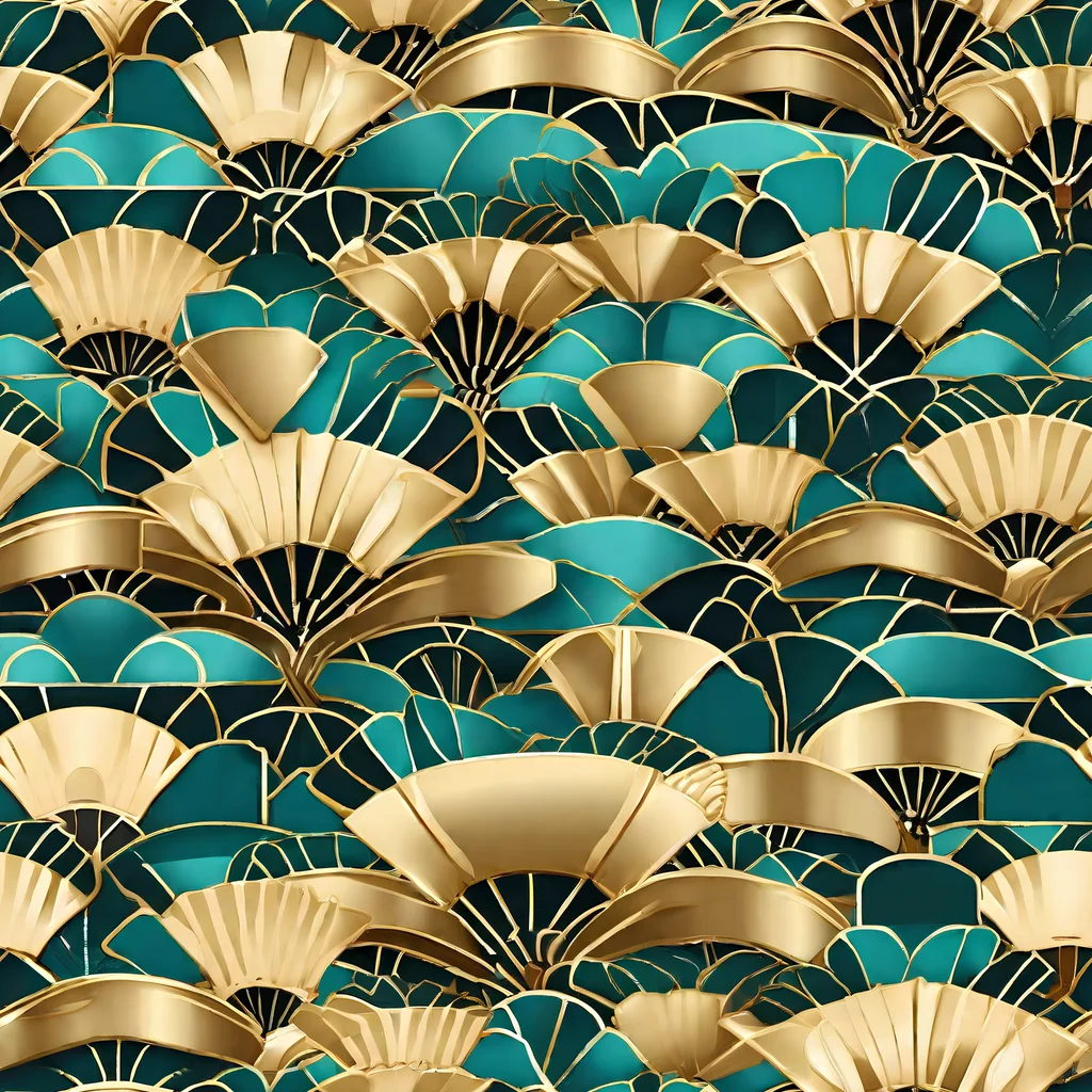 The Gilded Fans pattern