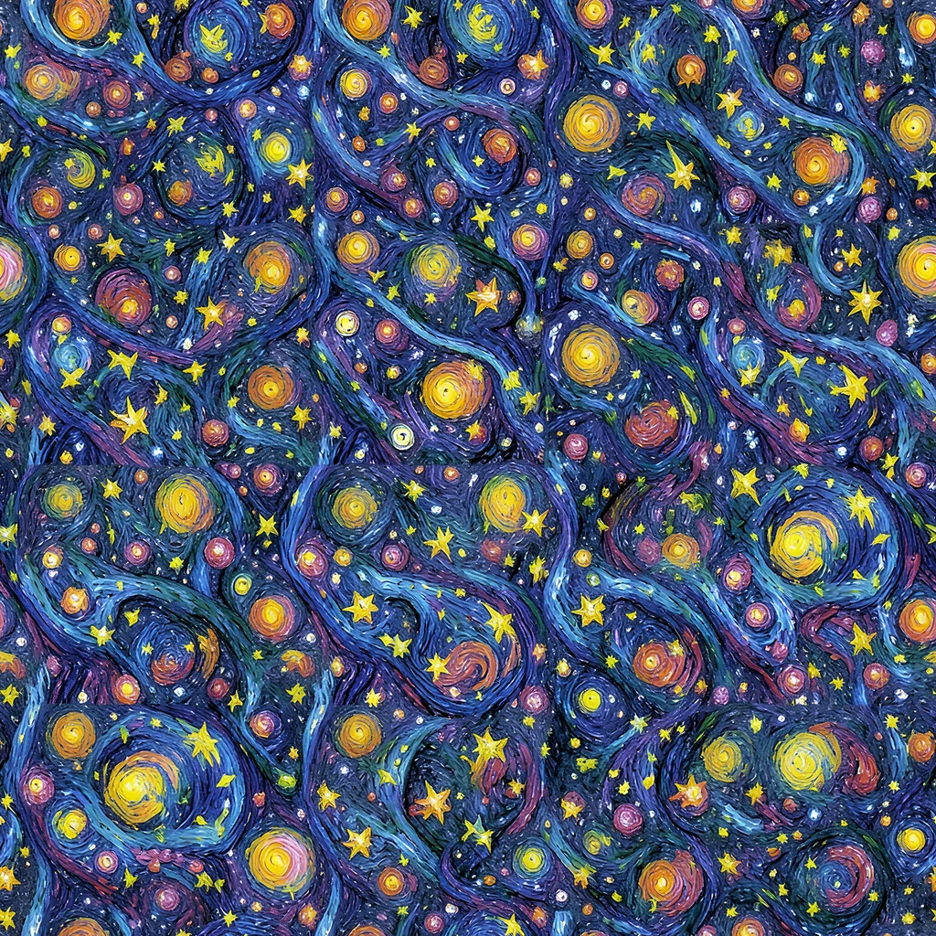 The Starry Vortex pattern