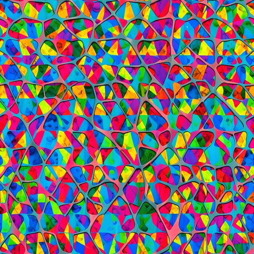The Chromatic Web pattern