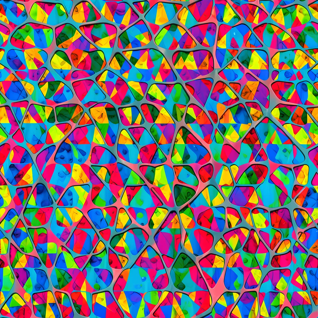 The Chromatic Web pattern