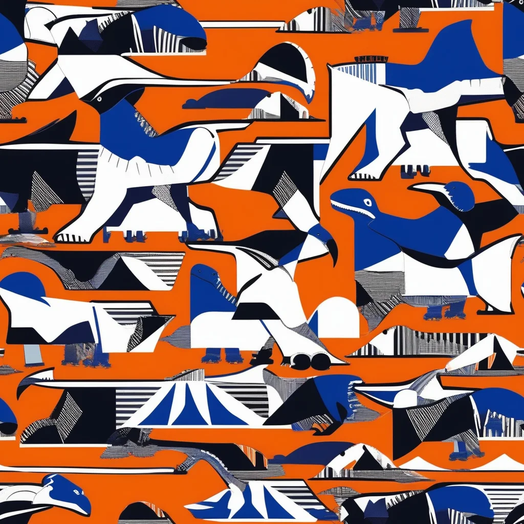 The Orange Aviary pattern