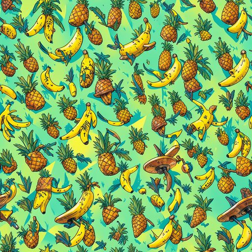 The Pineapple Halfpipe pattern