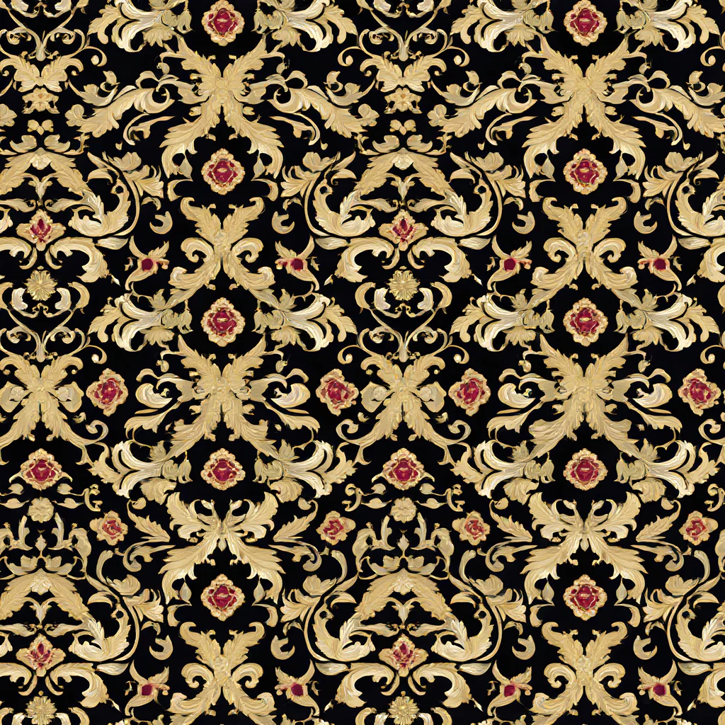 The Noir Versailles pattern