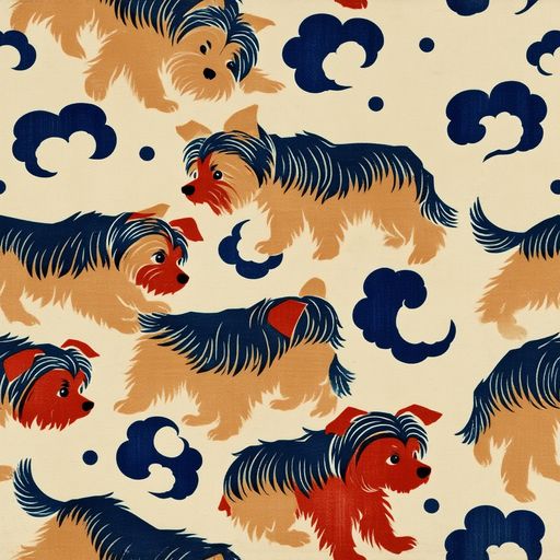 The Terrier Cloud Parade pattern