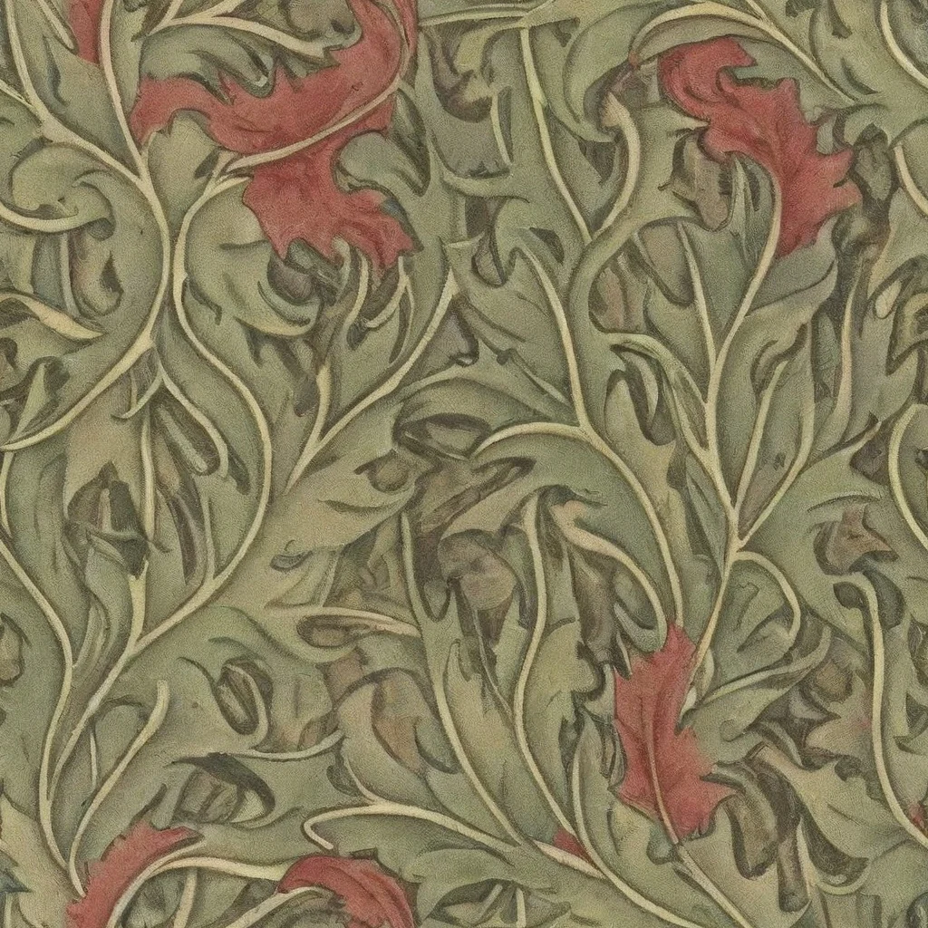 The Moss Rose Arabesque pattern
