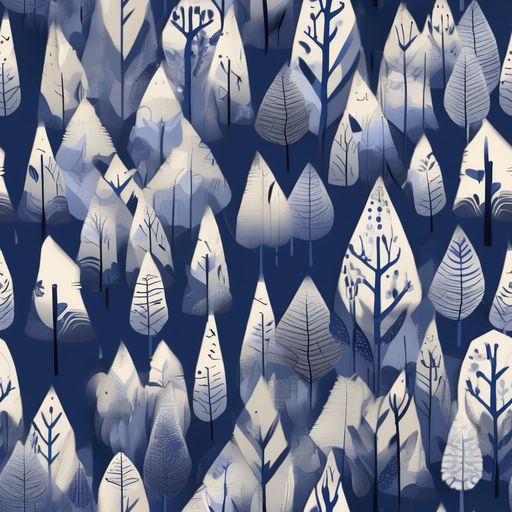 The Winter Forest pattern