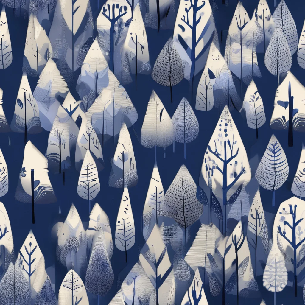 The Winter Forest pattern