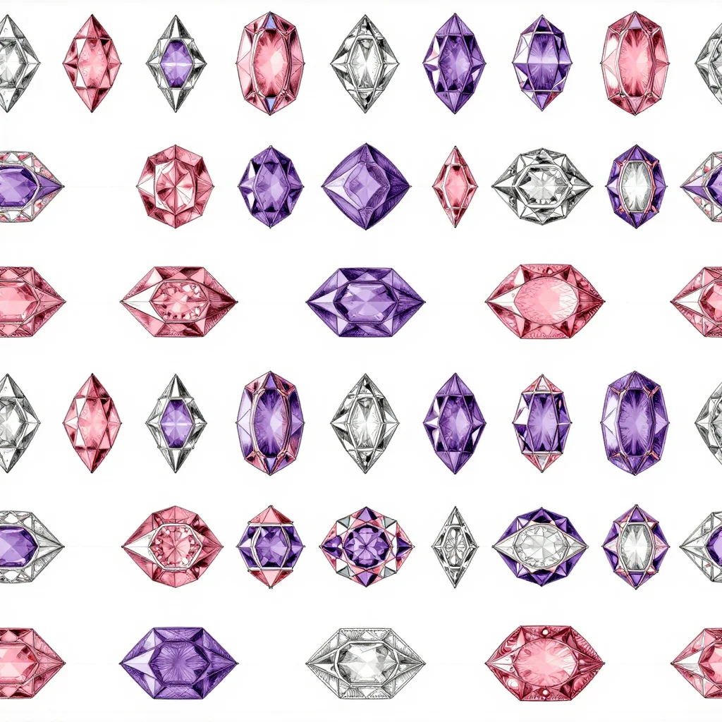 The Gemstone Parade pattern