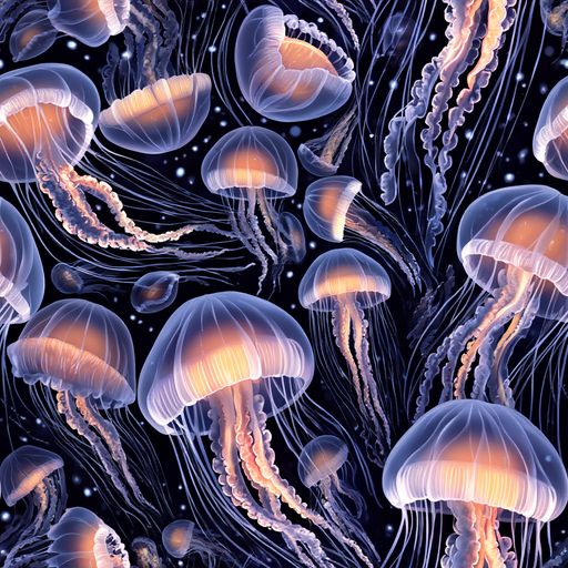 The Bioluminescent Ballet pattern