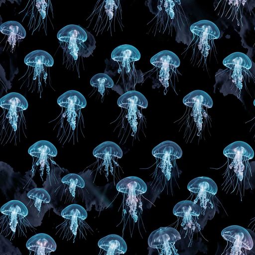 The Moonlit Jellyfish pattern