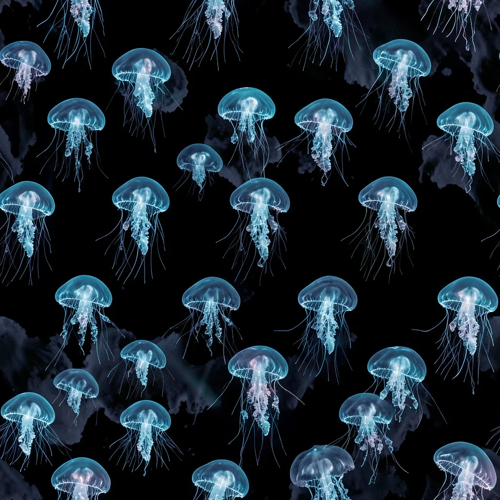 The Moonlit Jellyfish pattern
